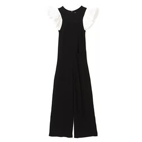 【トーガ/TOGA】のWide rib knit jumpsuit 人気、トレンドファッション・服の通販 founy(ファニー) ファッション Fashion レディースファッション Fashion for Women トップス・カットソー Cut & Sew Tops ニット Knit Tops & Sweaters 2022年 2022 2022 春夏 S/S Spring/Summer 2022 SS22 ギャザー Gathered, Ruffled コンビ Combo, Combination Style スーツ Suit, Formalwear ワイドリブ Wide Rib, Wide Ribbed Knit |ID:prp329100004551295
