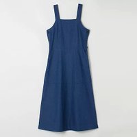 【シンメ/SINME】のデニムオーバーオールワンピース 人気、トレンドファッション・服の通販 founy(ファニー) ファッション Fashion レディースファッション Ladies' Fashion Online ワンピース Dress ガーリー Girly ロング Long 洗える Washable |ID:prp329100004551297
