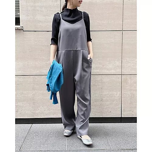 【トゥエルブクローゼット/12closet】の【洗える】楽ちん美サロペット 人気、トレンドファッション・服の通販 founy(ファニー) 　ファッション　Fashion　レディースファッション　WOMEN　ワンピース　Dress　サロペット　Salopette　おすすめ　Recommend　サロペット　Overalls　ストレッチ　Stretch　エレガント 上品　Elegant　楽ちん　Easy　洗える　Washable　other-2|ID: prp329100004551302 ipo3291000000032167889