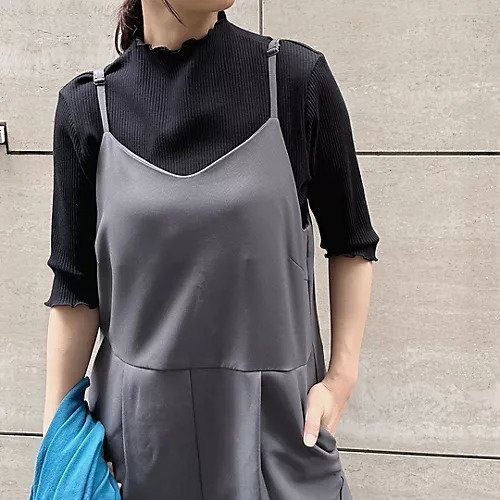 【トゥエルブクローゼット/12closet】の【洗える】楽ちん美サロペット 人気、トレンドファッション・服の通販 founy(ファニー) 　ファッション　Fashion　レディースファッション　Fashion for Women　ワンピース　Dresses　サロペット&オールインワン　Dungarees & Jumpsuit Styles　おすすめ　Recommended / Our Picks　サロペット　Overalls, Salopette　ストレッチ　Stretch, Stretchy Fabric　エレガント 上品　Elegant　楽ちん　Easy Fit, Comfortable　洗える　Machine Washable　other-3|ID: prp329100004551302 ipo3291000000034942204