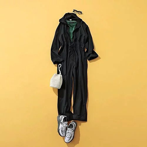 【ベースレンジ/Baserange】のHUJUI JUMPSUIT 人気、トレンドファッション・服の通販 founy(ファニー) 　ファッション　Fashion　レディースファッション　Fashion for Women　ドローコード　Drawcord, Drawstring Cord　リラックス　Relax, Relaxed Fit　今季　This Season, Current Season　洗える　Machine Washable　other-2|ID: prp329100004551304 ipo3291000000033526954