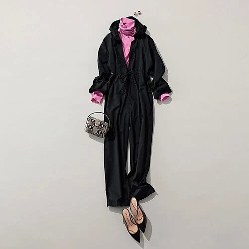 【ベースレンジ/Baserange】のHUJUI JUMPSUIT 人気、トレンドファッション・服の通販 founy(ファニー) 　ファッション　Fashion　レディースファッション　Fashion for Women　ドローコード　Drawcord, Drawstring Cord　リラックス　Relax, Relaxed Fit　今季　This Season, Current Season　洗える　Machine Washable　other-3|ID: prp329100004551304 ipo3291000000033526956