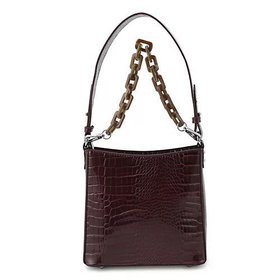 【ヴィスク/HVISK】のAMBLE SMALL CROCO 人気、トレンドファッション・服の通販 founy(ファニー) ファッション Fashion レディースファッション Ladies' Fashion Online スクエア Square チェーン Chain ハンドバッグ Handbag フォルム Form |ID:prp329100004551308