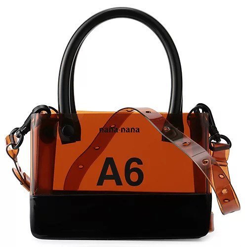 【ナナナナ/NaNa-NaNa】のPVC OPAQUE A6 BAG インテリア・キッズ・メンズ・レディースファッション・服の通販 founy(ファニー) 　ファッション　Fashion　レディースファッション　Ladies' Fashion Online　バッグ　Bag　ショルダー　Shoulder　ハンド　Hand　ラップ　Wrap　BROWN &#215; BLACK|ID: prp329100004551362 ipo3291000000032634878