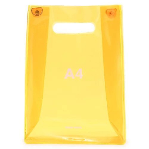 【ナナナナ/NaNa-NaNa】のPVC A4 BAG インテリア・キッズ・メンズ・レディースファッション・服の通販 founy(ファニー) 　ファッション　Fashion　レディースファッション　WOMEN　バッグ　Bag　アウトドア　Outdoor　ラップ　Wrap　NEON ORANGE|ID: prp329100004551363 ipo3291000000032168242