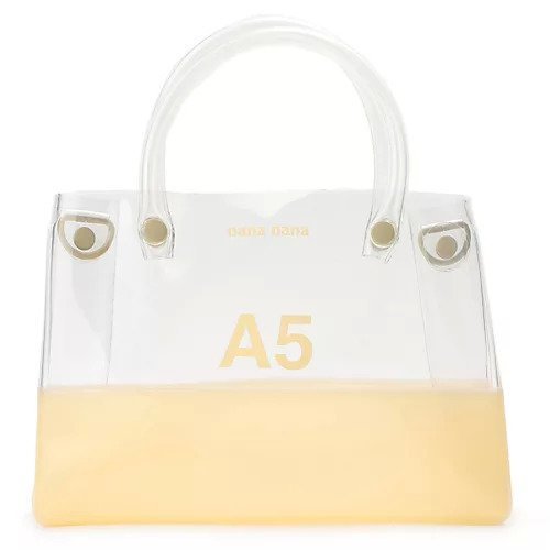【ナナナナ/NaNa-NaNa】のPVC OPAQUE A5 BAG インテリア・キッズ・メンズ・レディースファッション・服の通販 founy(ファニー) 　ファッション　Fashion　レディースファッション　Ladies' Fashion Online　バッグ　Bag　ショルダー　Shoulder　ラップ　Wrap　CLEAR &#215; CLEAR BEIGE(PVC)|ID: prp329100004551367 ipo3291000000032634928