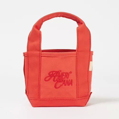 【アメリカーナ/Americana】のTOTE BAG MINI インテリア・キッズ・メンズ・レディースファッション・服の通販 founy(ファニー) 　ファッション　Fashion　レディースファッション　WOMEN　バッグ　Bag　別注　Special Order　レッド|ID: prp329100004551383 ipo3291000000032168369