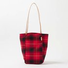 【モルミルス/MORMYRUS】の【HPS別注】チェックバッグ レッド×ブラックチェック|ID: prp329100004551388 ipo3291000000032168389