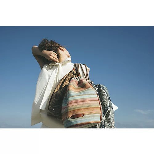【ア ヴァケーション/A VACATION】のPOOL 巾着ショルダーバッグ 人気、トレンドファッション・服の通販 founy(ファニー) 　ファッション　Fashion　レディースファッション　WOMEN　バッグ　Bag　2023年　2023　2023春夏・S/S　Ss,Spring/Summer,2023　ラップ　Wrap　巾着　Purse　other-3|ID: prp329100004551394 ipo3291000000032168435