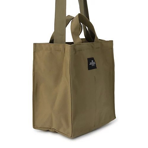 【バッグス イン プログレス/BAGS IN PROGRESS】のキャンバスナイロンBOXトートバッグ 人気、トレンドファッション・服の通販 founy(ファニー) 　ファッション　Fashion　レディースファッション　WOMEN　バッグ　Bag　キャンバス　Canvas　ショルダー　Shoulder　シンプル　Simple　ボックス　Box　ポケット　Pocket　ミックス　Mix　other-2|ID: prp329100004551402 ipo3291000000032168485
