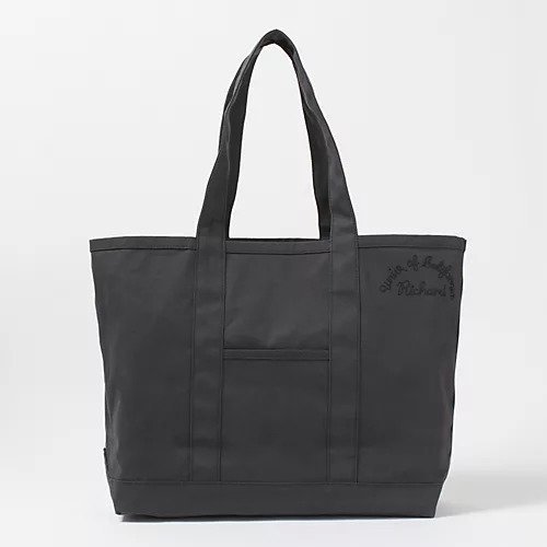 【シンゾーン/Shinzone】の【HPS別注】Shinzone Americana 刺繍ロゴ入りトートバッグ インテリア・キッズ・メンズ・レディースファッション・服の通販 founy(ファニー) 　ファッション　Fashion　レディースファッション　Fashion for Women　バッグ　Bags　別注　Limited Edition, Custom Order　ブラック|ID: prp329100004551404 ipo3291000000034618810