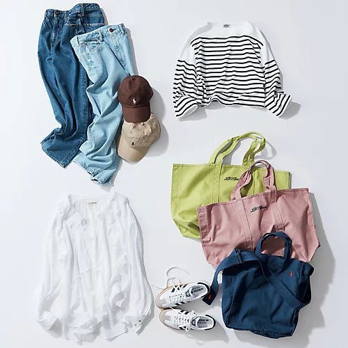 【ポロラルフローレン/POLO RALPH LAUREN】のCOTTON CANVAS SHOPPER TOTE 人気、トレンドファッション・服の通販 founy(ファニー) 　ファッション　Fashion　レディースファッション　WOMEN　バッグ　Bag　10月号　October Issue　ウォッシュ　Wash　キャンバス　Canvas　ショルダー　Shoulder　スマート　Smart　フォルム　Form　ロング　Long　人気　Popularity　other-3|ID: prp329100004551405 ipo3291000000032168509