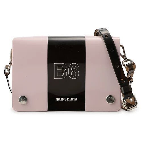 【ナナナナ/NaNa-NaNa】のPVC OPAQUE B6 BAG インテリア・キッズ・メンズ・レディースファッション・服の通販 founy(ファニー) 　ファッション　Fashion　レディースファッション　WOMEN　バッグ　Bag　BLACK&#215; LIGHT PINK|ID: prp329100004551416 ipo3291000000032168577