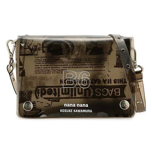 【ナナナナ/NaNa-NaNa】のPVC B6 BAG Kousuke Kawamura Collaboration インテリア・キッズ・メンズ・レディースファッション・服の通販 founy(ファニー) 　ファッション　Fashion　レディースファッション　WOMEN　GRAY|ID: prp329100004551419 ipo3291000000032168596