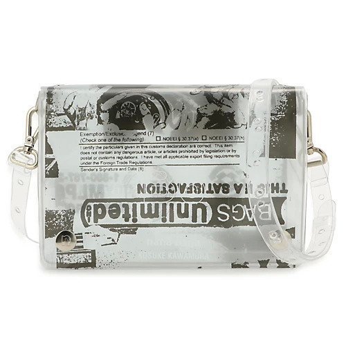 【ナナナナ/NaNa-NaNa】のPVC B6 BAG Kousuke Kawamura Collaboration インテリア・キッズ・メンズ・レディースファッション・服の通販 founy(ファニー) 　ファッション　Fashion　レディースファッション　WOMEN　CLEAR|ID: prp329100004551419 ipo3291000000032168598