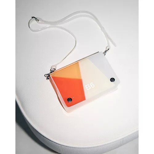 【ナナナナ/NaNa-NaNa】のPATCHWORK PVC B6 インテリア・キッズ・メンズ・レディースファッション・服の通販 founy(ファニー) 　ファッション　Fashion　レディースファッション　Ladies' Fashion Online　コンパクト　Compact　ショルダー　Shoulder　パッチワーク　Patchwork　フォルム　Form　MULTI3(MILKY WHITE &#215; CREAM &#215; RED &#215; ORANGE)|ID: prp329100004551425 ipo3291000000032635288