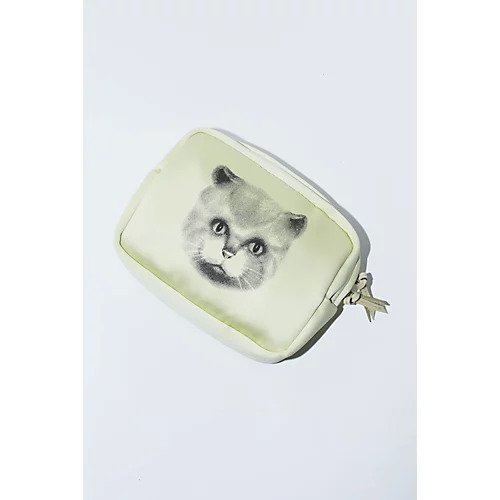 【トーガ/TOGA】のCat print pouch GOKITA SP インテリア・キッズ・メンズ・レディースファッション・服の通販 founy(ファニー) https://founy.com/ ファッション Fashion レディースファッション Fashion for Women キャンバス Canvas, Canvas Fabric クラッチ Clutch, Clutch Bag コレクション Collection, Seasonal Line フォルム Silhouette, Form プリント Print, Printed Pattern ポーチ Pouch, Small Case ラッフル Ruffle, Frill ループ Loop, Loop Knit 猫 Cat, Kitty |ID: prp329100004551441 ipo3291000000032705332
