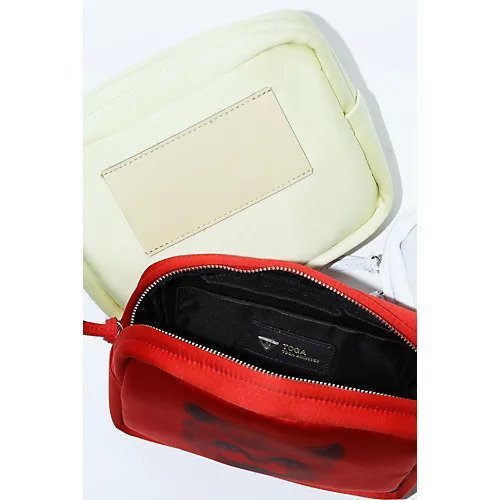 【トーガ/TOGA】のCat print pouch GOKITA SP 人気、トレンドファッション・服の通販 founy(ファニー) 　ファッション　Fashion　レディースファッション　Fashion for Women　キャンバス　Canvas, Canvas Fabric　クラッチ　Clutch, Clutch Bag　コレクション　Collection, Seasonal Line　フォルム　Silhouette, Form　プリント　Print, Printed Pattern　ポーチ　Pouch, Small Case　ラッフル　Ruffle, Frill　ループ　Loop, Loop Knit　猫　Cat, Kitty　other-3|ID: prp329100004551441 ipo3291000000032705337