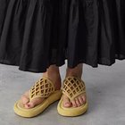 【ピッピシック/Pippichic】のHANAKO pineapple 16 人気、トレンドファッション・服の通販 founy(ファニー) ファッション Fashion レディースファッション WOMEN サンダル Sandals 夏 Summer thumbnail egg yellow|ID: prp329100004551471 ipo3291000000032358126