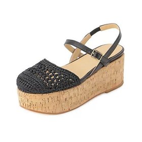 【ペリーコ サニー/PELLICO SUNNY】のコルクウエッジサンダル 人気、トレンドファッション・服の通販 founy(ファニー) ファッション Fashion レディースファッション WOMEN ソックス Socks ラップ Wrap 今季 This Season 透かし Watermark |ID:prp329100004551483
