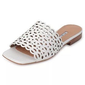 【ペリーコ/PELLICO】 カットワークフラットサンダル人気、トレンドファッション・服の通販 founy(ファニー) ファッション Fashion レディースファッション WOMEN サンダル Sandals スクエア Square フォルム Form フラット Flat モダン Modern ワーク Work |ID:prp329100004551488