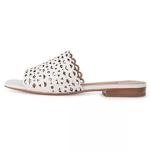 【ペリーコ/PELLICO】のカットワークフラットサンダル 人気、トレンドファッション・服の通販 founy(ファニー) 　ファッション　Fashion　レディースファッション　Fashion for Women　サンダル　Sandals, Summer Shoes　スクエア　Square, Square Shape　フォルム　Silhouette, Form　フラット　Flat, Flat Shoes　モダン　Modern, Contemporary　ワーク　Workwear, Utility Style　other-3|ID: prp329100004551488 ipo3291000000034619144