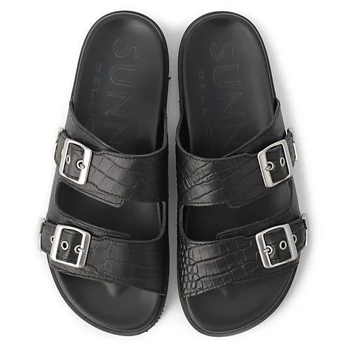 【ペリーコ サニー/PELLICO SUNNY】のクロコ型押しフットベッドサンダル 人気、トレンドファッション・服の通販 founy(ファニー) 　ファッション　Fashion　レディースファッション　Ladies' Fashion Online　クッション　Cushion　クロコ　Croco　シルバー　Silver　スニーカー　Sneakers　スポーティ　Sporty　バランス　Balance　軽量　Lightweight　other-3|ID: prp329100004551504 ipo3291000000032635701