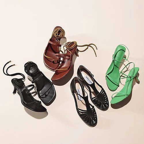 【リュニック エ モア/L'unique et moi】のZoe 5.5cmヒールトングサンダル 人気、トレンドファッション・服の通販 founy(ファニー) 　ファッション　Fashion　レディースファッション　Fashion for Women　エレガント 上品　Elegant　サンダル　Sandals, Summer Shoes　ツイスト　Tweed, Tweed Fabric　other-3|ID: prp329100004551512 ipo3291000000034619540