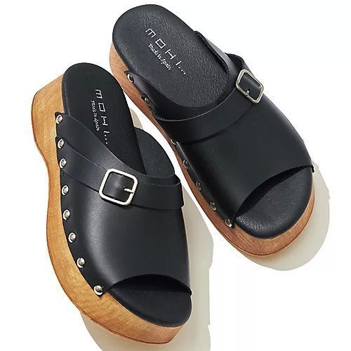 【モヒ/MOHI】のオープントゥベルテッドサボ 人気、トレンドファッション・服の通販 founy(ファニー) 　ファッション　Fashion　レディースファッション　Ladies' Fashion Online　ウッド　Wood　サンダル　Sandals　スタッズ　Studs　ソックス　Socks　人気　Popularity　夏　Summer　other-2|ID: prp329100004551518 ipo3291000000032635535
