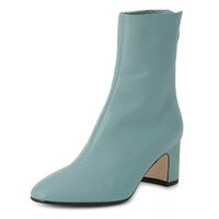 【ファビオ ルスコーニ/FABIO RUSCONI】のレザーショートヒールブーツ 人気、トレンドファッション・服の通販 founy(ファニー) ファッション Fashion レディースファッション Ladies' Fashion Online スマート Smart ロング Long |ID:prp329100004551528