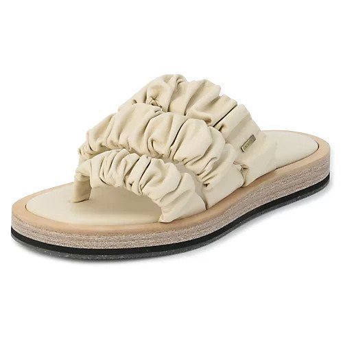 【ロランス/LAURENCE】のSHIRRING THONG SANDAL 人気、トレンドファッション・服の通販 founy(ファニー) 　ファッション　Fashion　レディースファッション　Ladies' Fashion Online　おすすめ　Recommend　インソール　Insole　クッション　Cushion　サンダル　Sandals　リラックス　Relax　other-2|ID: prp329100004551540 ipo3291000000032635824