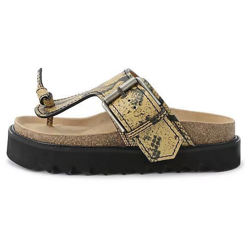 【アクネ ストゥディオズ/Acne Studios】のPLATFORM SANDAL 人気、トレンドファッション・服の通販 founy(ファニー) 　ファッション　Fashion　レディースファッション　WOMEN　2022年　2022　2022 春夏 S/S　Ss,Spring/Summer,2022　パイソン　Python　フラット　Flat　モダン　Modern　other-2|ID: prp329100004551544 ipo3291000000032358533