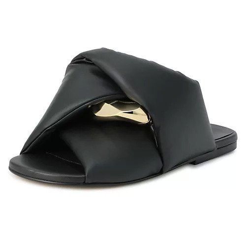 【J.W.アンダーソン/J.W ANDERSON】のFlat Twist Sandal 人気、トレンドファッション・服の通販 founy(ファニー) 　ファッション　Fashion　レディースファッション　WOMEN　2022年　2022　2022 春夏 S/S　Ss,Spring/Summer,2022　クッション　Cushion　サンダル　Sandals　チェーン　Chain　ツイスト　Twist　フラット　Flat　 other-1|ID: prp329100004551546 ipo3291000000032169308