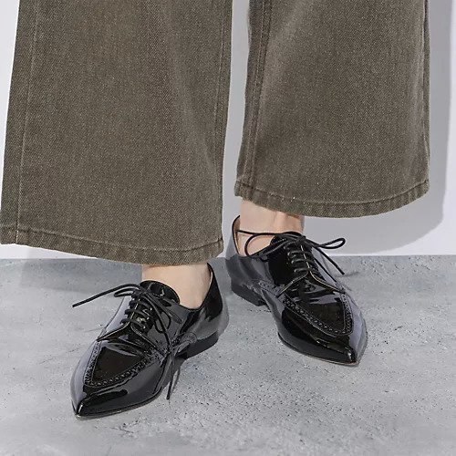 【ネブローニ/NEBULONI E】のポインテッドエナメルシューズ 人気、トレンドファッション・服の通販 founy(ファニー) 　ファッション　Fashion　レディースファッション　WOMEN　クラシック　Classic　フラット　Flat　ポインテッド　Pointed　マニッシュ　Mannish　エレガント 上品　Elegant　定番　Standard　 other-1|ID: prp329100004551564 ipo3291000000032169398