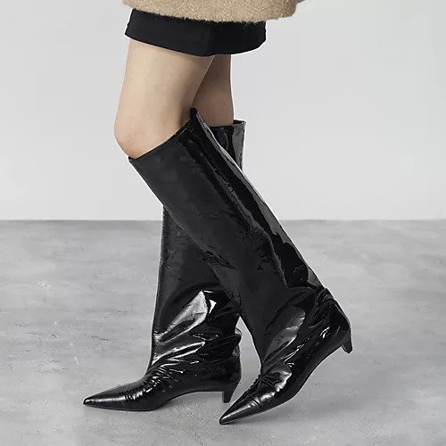 【ピッピシック/Pippichic】のTIP LONG BOOTS 人気、トレンドファッション・服の通販 founy(ファニー) 　ファッション　Fashion　レディースファッション　Fashion for Women　スニーカー　Sneakers, Trainers　ロング　Long, Long-Length　台形　A-Line, Trapezoid Shape　 other-1|ID: prp329100004551573 ipo3291000000034619663