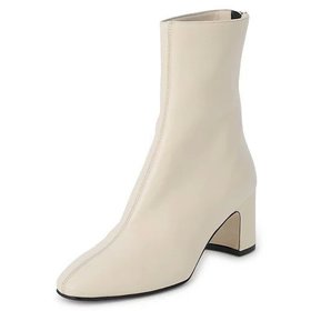 【ファビオ ルスコーニ/FABIO RUSCONI】のレザーショートヒールブーツ 人気、トレンドファッション・服の通販 founy(ファニー) ファッション Fashion レディースファッション WOMEN アーモンドトゥ Almond Toe エレガント 上品 Elegant ショート Short ベーシック Basic ボトム Bottom |ID:prp329100004551633
