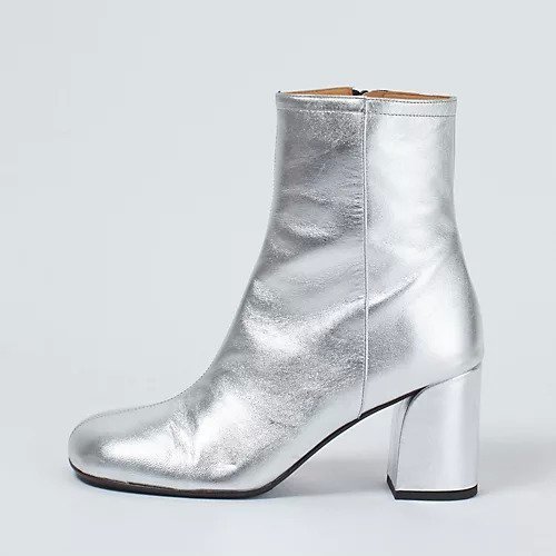 【ファビオ ルスコーニ/FABIO RUSCONI】のシルバーブーツ 人気、トレンドファッション・服の通販 founy(ファニー) 　ファッション　Fashion　レディースファッション　WOMEN　シルバー　Silver　ミドル　Middle　ラウンド　Round　other-2|ID: prp329100004551655 ipo3291000000032358363