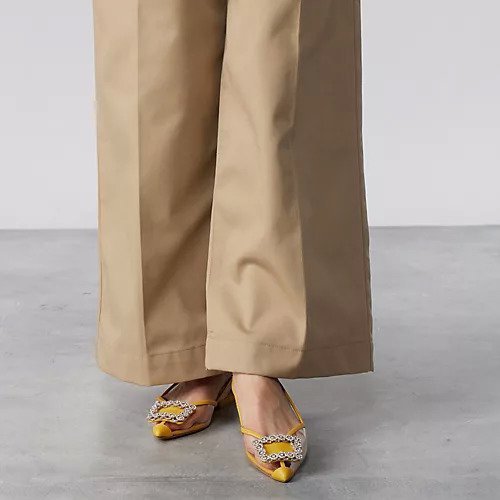 【ピッピシック/Pippichic】のANNA PVC JEWELRY 20 インテリア・キッズ・メンズ・レディースファッション・服の通販 founy(ファニー) 　ファッション　Fashion　レディースファッション　Fashion for Women　サマー　Summer, Summer Style　ヌーディ　Nude, Nude Tone　ビジュー　Bijou, Jewel-like Accent　フラット　Flat, Flat Shoes　定番　Standard, Basic Item　yellow|ID: prp329100004551723 ipo3291000000034620028