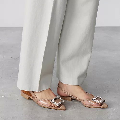 【ピッピシック/Pippichic】のANNA PVC JEWELRY 20 インテリア・キッズ・メンズ・レディースファッション・服の通販 founy(ファニー) 　ファッション　Fashion　レディースファッション　Fashion for Women　サマー　Summer, Summer Style　ヌーディ　Nude, Nude Tone　ビジュー　Bijou, Jewel-like Accent　フラット　Flat, Flat Shoes　定番　Standard, Basic Item　beige|ID: prp329100004551723 ipo3291000000034620029