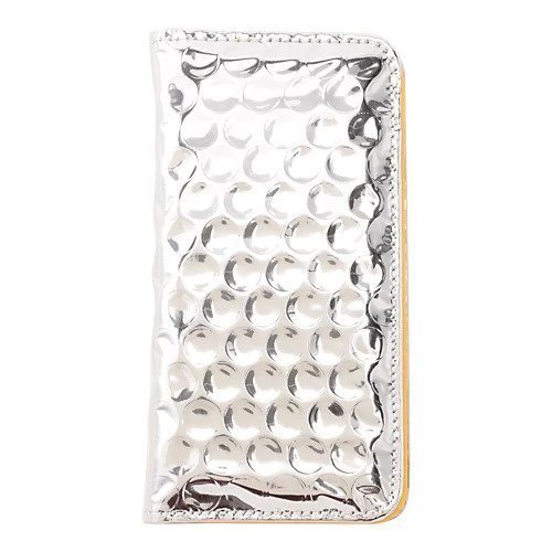 【ナナナナ/NaNa-NaNa】のiPhone CASE BUBBLE WRAP インテリア・キッズ・メンズ・レディースファッション・服の通販 founy(ファニー) 　iPhone アイフォーン　Iphone　スマホケース　Phone Case　フォルム　Form　手帳　Pocket Book　SILVER x YELLOW|ID: prp329100004551861 ipo3291000000032637587