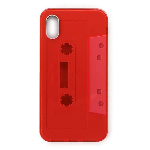【ナナナナ/NaNa-NaNa】のNOT A CASSETTE TAPE インテリア・キッズ・メンズ・レディースファッション・服の通販 founy(ファニー) 　スマホ　Smartphone　スマホケース　Phone Case　モチーフ　Motif　RED x LIGHT GRAY|ID: prp329100004551864 ipo3291000000032637611