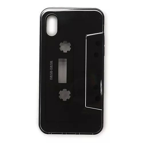 【ナナナナ/NaNa-NaNa】のNOT A CASSETTE TAPE インテリア・キッズ・メンズ・レディースファッション・服の通販 founy(ファニー) 　スマホ　Smartphone　スマホケース　Phone Case　モチーフ　Motif　CLEAR x BLACK|ID: prp329100004551864 ipo3291000000032637613