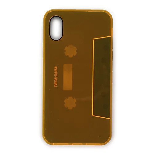 【ナナナナ/NaNa-NaNa】のNOT A CASSETTE TAPE インテリア・キッズ・メンズ・レディースファッション・服の通販 founy(ファニー) 　スマホ　Smartphone　スマホケース　Phone Case　モチーフ　Motif　NEON ORANGE x BLACK|ID: prp329100004551864 ipo3291000000032637617