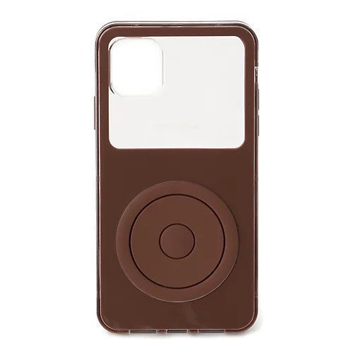 【ナナナナ/NaNa-NaNa】のiPhone CASE NOT A MUSIC PLAYER インテリア・キッズ・メンズ・レディースファッション・服の通販 founy(ファニー) 　iPhone アイフォーン　Iphone　シリコン　Silicon　BROWN|ID: prp329100004551883 ipo3291000000032637233