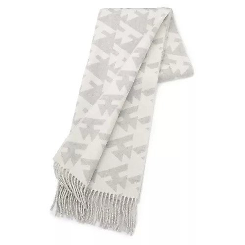 【トムウッド/TOM WOOD】のWood Scarf Dog Tooth Grey 人気、トレンドファッション・服の通販 founy(ファニー) 　ファッション　Fashion　レディースファッション　Fashion for Women　ストール　Stole, Wrap　フェミニン　Feminine, Girly　フリンジ　Fringe, Tassel　犬　Dog　other-2|ID: prp329100004551899 ipo3291000000032705646
