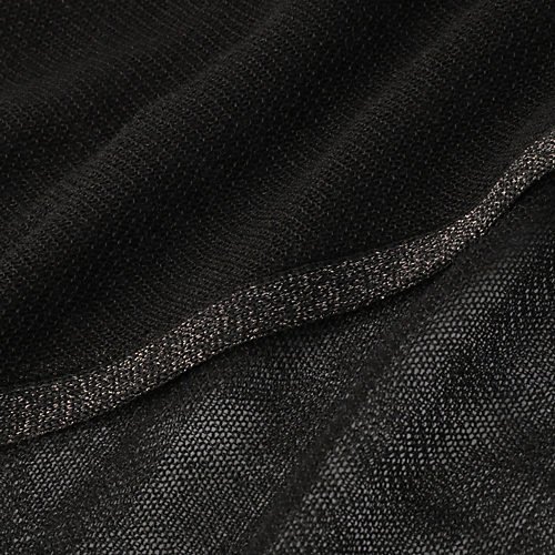 【アソースメレ/ASAUCE MELER】の【Marisol別注】ハイゲージラミーニット トリミングスカーフ 人気、トレンドファッション・服の通販 founy(ファニー) 　ファッション　Fashion　レディースファッション　Ladies' Fashion Online　トップス・カットソー　Tops/Tshirt　ニット　Knit Tops　スカーフ　Scarf　トリミング　Trimming　ドレープ　Drape　バランス　Balance　メッシュ　Mesh　別注　Special Order　夏　Summer　洗える　Washable　other-3|ID: prp329100004551915 ipo3291000000032637474