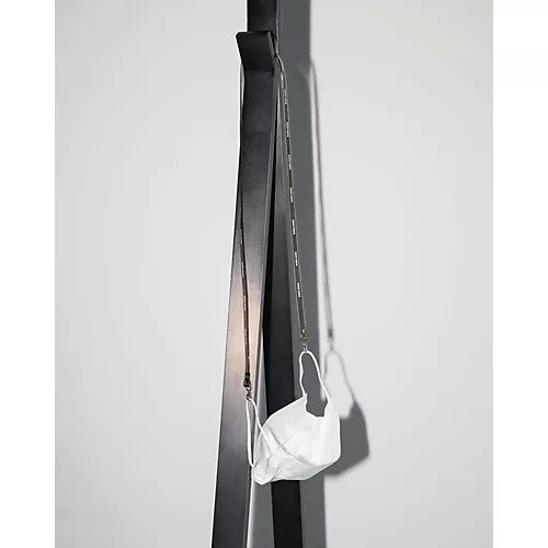 【ナナナナ/NaNa-NaNa】のPVC MASK STRAP インテリア・キッズ・メンズ・レディースファッション・服の通販 founy(ファニー) 　ファッション　Fashion　レディースファッション　WOMEN　アクセサリー　Accessories　ラップ　Wrap　GRAY|ID: prp329100004551918 ipo3291000000032171140