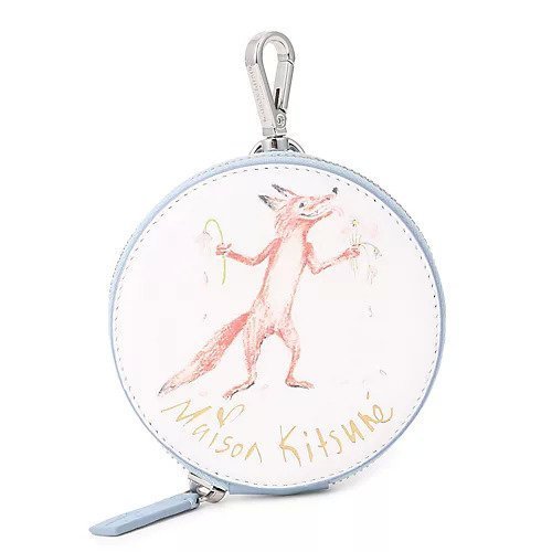 【メゾン キツネ バイ デザイナー オランピア ル タン/Maison Kitsune by designer Olympia Le Tan】のOLY FLOWER FOX COIN PURSE インテリア・キッズ・メンズ・レディースファッション・服の通販 founy(ファニー) 　ファッション　Fashion　レディースファッション　WOMEN　2022年　2022　2022-2023秋冬・A/W　Aw/Autumn/Winter//Fw/Fall-Winter/2022-2023　チャーム　Charm　ニューヨーク　New York　プリント　Print　OFF-WHITE|ID: prp329100004551939 ipo3291000000032171243