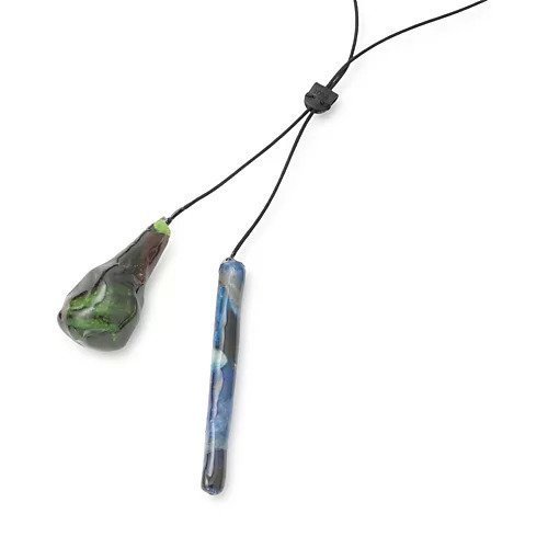【トーガ/TOGA】のMotif necklace インテリア・キッズ・メンズ・レディースファッション・服の通販 founy(ファニー) 　ファッション　Fashion　レディースファッション　Fashion for Women　ジュエリー　Jewelry　ネックレス　Necklaces & Pendants　チャーム　Charm, Pendant　ネックレス　Necklace, Pendant Necklace　マーブル　Marble, Marble Pattern　ループ　Loop, Loop Knit　ロング　Long, Long-Length　夏　Summer　春　Spring　S/S・春夏　SS, Spring/Summer, Warm Season　green|ID: prp329100004551948 ipo3291000000032705706