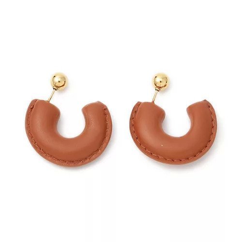 【レジーナピョウ/REJINA PYO】のMini Leather Hoops インテリア・キッズ・メンズ・レディースファッション・服の通販 founy(ファニー) 　ファッション　Fashion　レディースファッション　WOMEN　ワンピース　Dress　モチーフ　Motif　LIQUID RUST|ID: prp329100004551963 ipo3291000000032171370